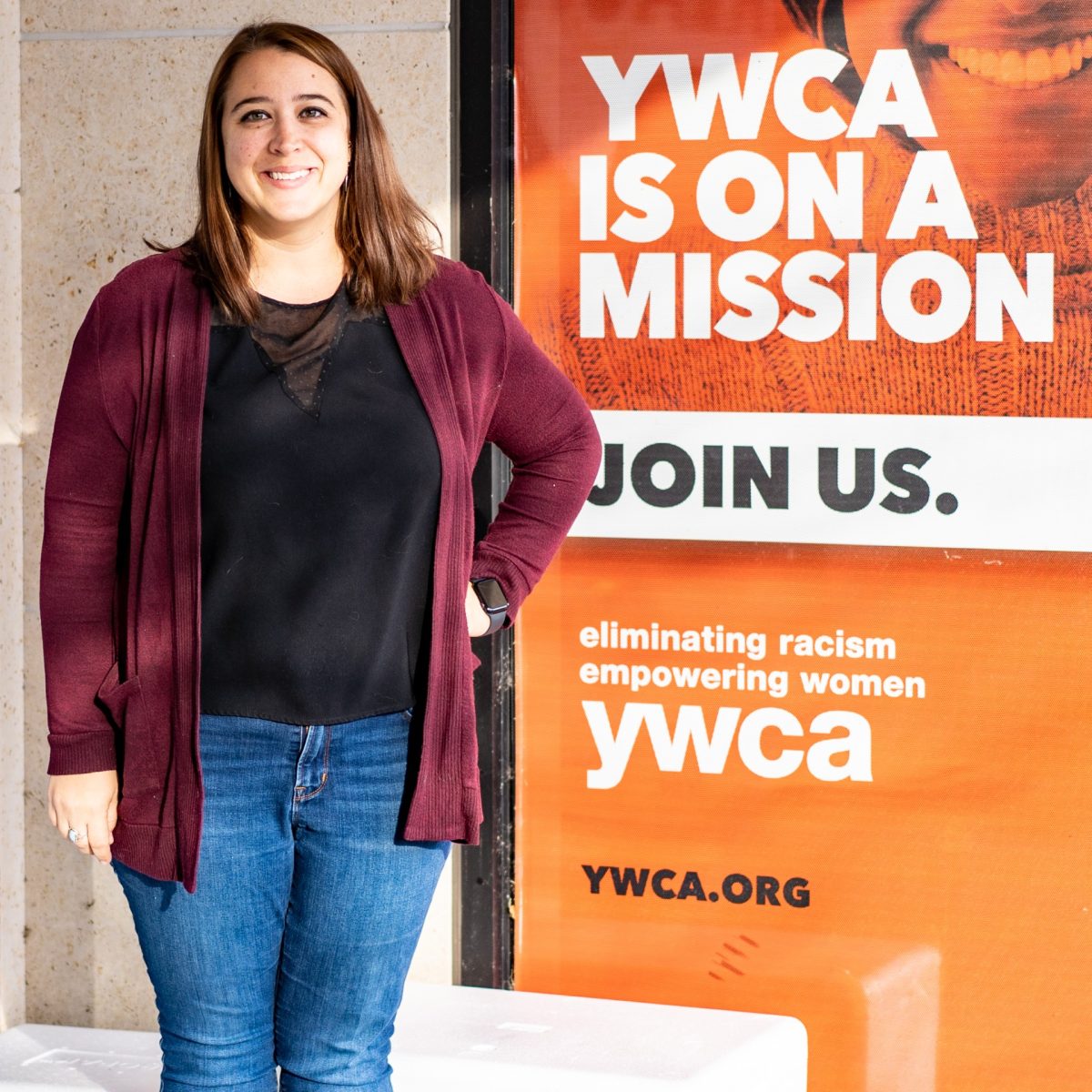 Tracie Simson, directora del programa de Justicia Restaurative en YWCA, La Crosse