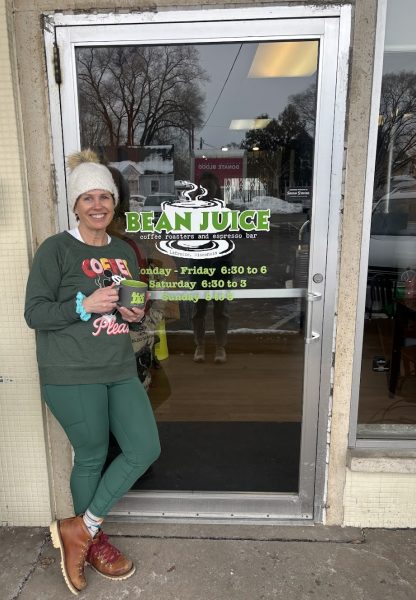 Theresa Held, propietaria de Bean Juice