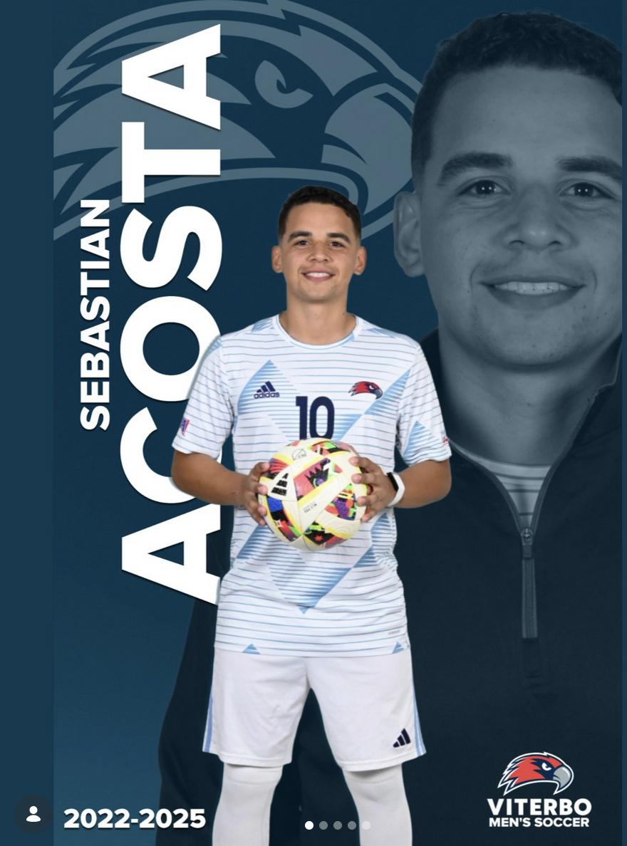 Sebastián Acosta se gradua en Mayo 2026. 